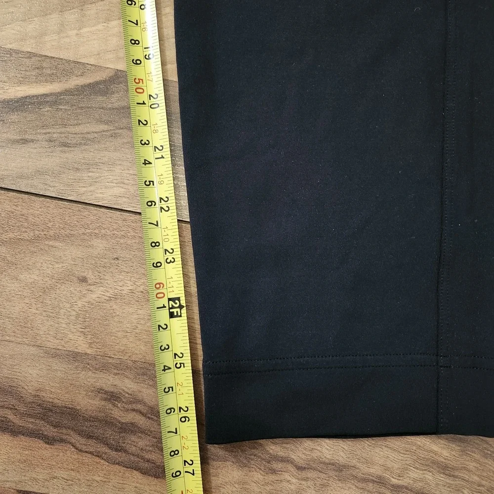 Lululemon Black Pants Slim-Fit Womens Size 4 Drawstring 4-Pocket